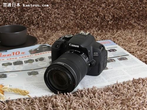 佳能 650D黑色 外观图