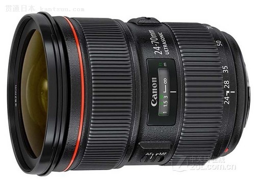 顶级变焦镜头 佳能24-70mm II售13100元