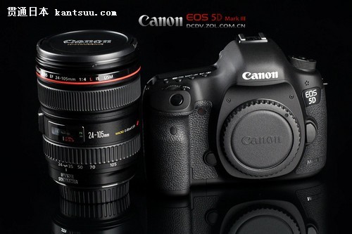佳能 5D Mark III 正面图