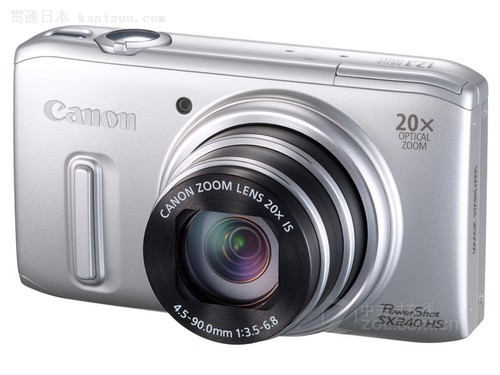 25mm广角20倍光变 佳能大屏SX240新低价