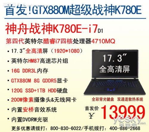 ƷGTX880M 8GԳսK680E/K780E