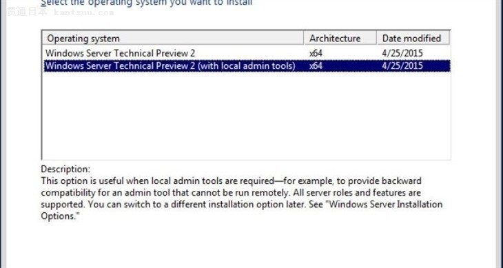 Windows Server Technical Preview 2