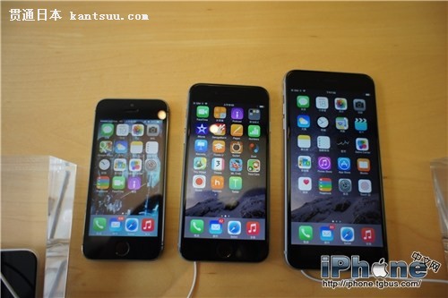 iphone6/plus和iphone5s对比图 尺寸大小哆来咪